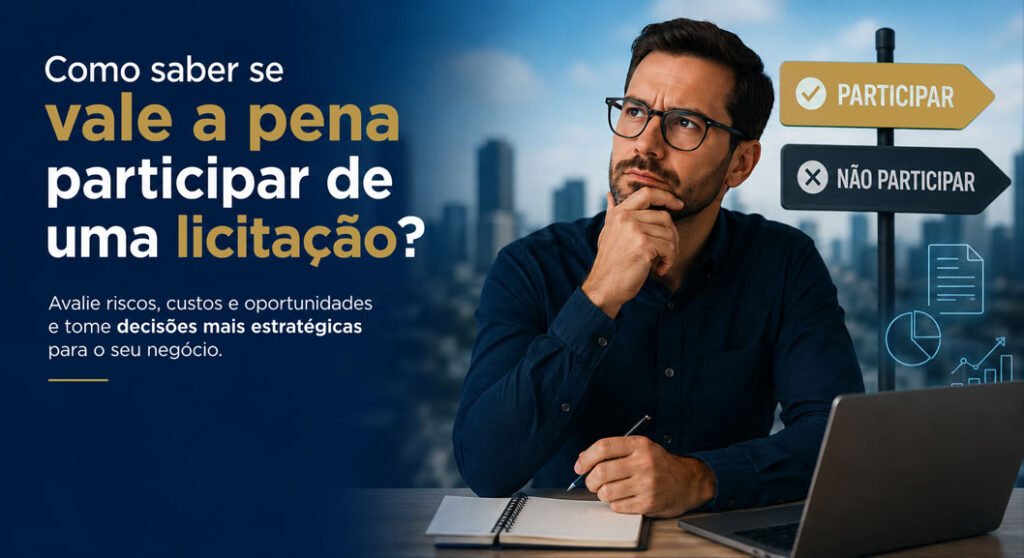 Como saber se vale a pena participar de uma licitação